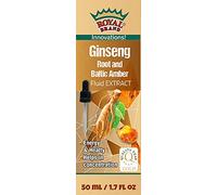 Organic/BIO Liquid Amber Extract with Organic Ginseng/Succinic Acid with Ginseng / Strengthens The Body and Brain / 50 ml /1.7 fl oz. A Unique brochure About Amber and Succinic Acid for Free