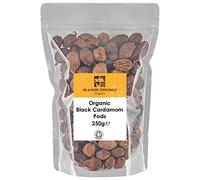 Organic Black Cardamom Pods 250g by Manor Springs Organic