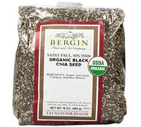 Organic Black Chia Seed, 16 oz (454 g) - Bergin Fruit and Nut Company