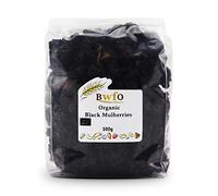 Organic Black Mulberries 500g (BWFO)