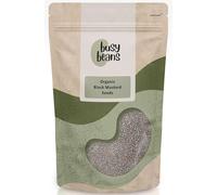 Organic Black Mustard Seeds - Certified Organic - by Busy Beans Organic (100g)