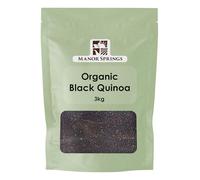 Organic Black Quinoa 3kg by Manor Springs Organic