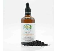 Organic Black Seed Oil - Cold Pressed Black Cumin Seed Oil from Nigella Sativa - Soil Association Certified - 100ml - The Natural Health Market