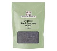 Organic Black Sesame Seeds 250g by Manor Springs Organic