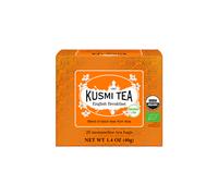 Organic black tea Kusmi Tea English Breakfast - 20 muslin tea bags