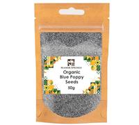 Organic Blue Poppy Seeds 50g by Manor Springs Organic
