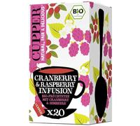 Organic blueberry and raspberry infusion 20 infusion bags