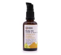 Organic Body Oil 50Ml Rosemary & Frankincense Resin Smudge Stick