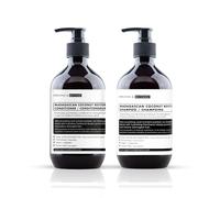 Organic & Botanic Madagascan Coconut Shampoo & Conditioner Set - Moisturising & Replenishing for Dull, Lifeless Hair - Hydrating with Panthenol, Almond Oil & Sunflower Seed Extract