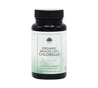 Organic Broken Cell Chlorella - 1200mg Organic Chlorella per 3 Capsule Dose - 60 Vegan Capsules - Non-GMO, Made in The UK by G&G Vitamins