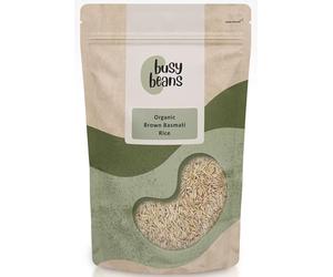 Organic Brown Basmati Rice - Certified Organic- by Busy Beans Organic (5kg)