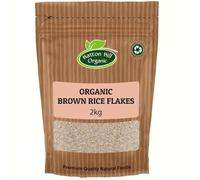 Organic Brown Rice Flakes 2kg by Hatton Hill Organic