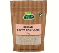 Organic Brown Rice Flakes 3kg by Hatton Hill Organic