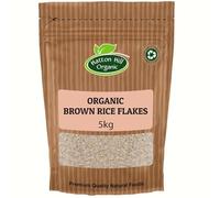 Organic Brown Rice Flakes 5kg by Hatton Hill Organic