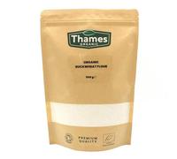 Organic Buckwheat Flour - 100% Pure & Natural Flour - No Additives, No Preservatives - Vegan, Non-GMO, Certified Organic - Great for Baking, Cooking - Thames Organic 500g