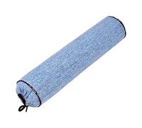 Organic Buckwheat Neck Pillow, Buckwheat Pillow Adjustable Firm Bolster Neck Roll Pillow for Pain Pain Relief Sleeping Round Support Cervical Pillows Round Pillow (Color : F)