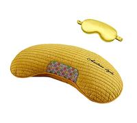 Organic Buckwheat Pillow for Sleeping, Buckwheat Neck Pillow for Sleeping U Shaped Pillow Cooling Travel Head Support Pillow for Neck Pain Relief Side Sleepers Cervical Pillow for Neck Pain