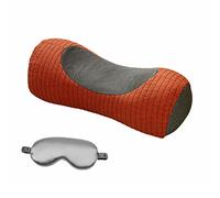 Organic Buckwheat Pillow, Neck Roll Pillow for Sleeping Buckwheat Pillow Hard Organic Cotton Tube Cervical Bolster Cylinder Recliner Pillows Neck Roll Pillow for Sleeping Pain Relief