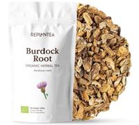 Organic Burdock Root Tea 200g (Makes 100 Cups) | Natural Cleanse & Detox for Healthy Skin Support | Pure Loose Leaf Herbal Infusion, Caffeine-Free | REPLANTEA