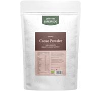 Organic Cacao Powder 1.8kg Ceremonial | Low Cadmium | Single Origin | Coco Raw Unsweetened | Ideal for Hot Chocolate & Baking | In Bulk, 1kg & 190g Cacao