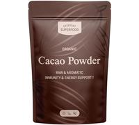 Organic Cacao Powder 190g Ceremonial Low Cadmium Coco Raw & Unsweetened, Single Origin, Ideal for Hot Chocolate & Baking, Available in Bulk, 1kg & 190g Cacao