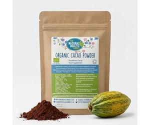 Organic Cacao Powder 500g by The Natural Health Market