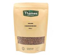Organic Camargue Red Rice 500g - Raw, Vegan, GMO-Free, High Fibre, Certified Organic - No Additives or Preservatives - Nutritious, Flavorful, and Sustainable - Thames Organic