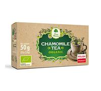 Organic Camomile Tea BIO (25 x 2,5 g) - DARY NATURY Chamomile/Digestion & Sleep Easy Tea/organic wild chamomile flowers/Relaxing tea