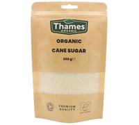 Organic Cane Sugar - No Additives or Preservatives, Vegan, GMO Free, Certified Organic - Perfect for Baking and Sweetening Drinks Naturally - Thames Organic 250g