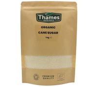 Organic Cane Sugar - No Additives or Preservatives, Vegan, GMO Free, Certified Organic - Perfect for Baking and Sweetening Drinks Naturally - Thames Organic 1 kg