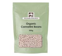 Organic Cannellini Beans 500g by Manor Springs Organic