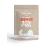Organic Cashew Nut Protein Powder 300g by Sun & Seed - High in Protein & Fibre - Low in Fat - Plant Based Protein Powder - Made from 100% Organic Cashew Nuts - Vegan Friendly