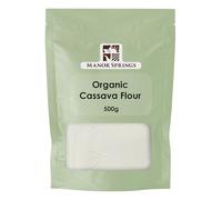 Organic Cassava Flour 500g by Manor Springs Organic
