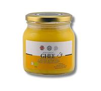 Organic Certified Grass-Fed Ghee | Great Taste Award 2025 Winner | Premium A2 Ghee from British Guernsey Cows on pasture | 100% Pure Single Ingredient, Handcrafted in Small Batches | Made in UK (200g)