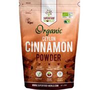 Organic Ceylon Cinnamon Powder 300g - Premium Quality True Organic Certified Ceylon Cinnamon - Powerful Natural Superfood Spice Ideal Powdered