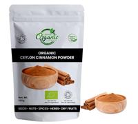 Organic Ceylon Cinnamon Powder 500g | True Sri Lankan Cinnamon | 100% Pure Fine Ground Spice | Vegan, Non-GMO, No Additives | Ideal for Baking, Cooking, Tea, Coffee & Smoothies