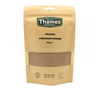 Organic Ceylon Cinnamon Powder, No Additives, No Preservatives, Non-GMO, Vegan - Perfect for Baking, Cooking, and Beverages - Thames Organic 100g