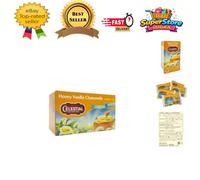 Organic Chamomile Honey Vanilla Tea Bags - 20 Count for Stress Relief & Sleep