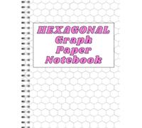 Organic Chemistry Hexagonal Graph Paper Notebook: 8.5 x 11" | 100 page | with light grey pattern