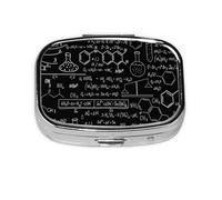 Organic Chemistry,Meta Pill Box 2 Compartment Medicine Case,Portable Organizer,Rectangle Meta Portable Organizer Pill Box 259 Compartment Medicine Case