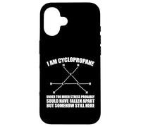 Organic Chemistry Nerd Cyclopropane Stress Joke Men Women Case for iPhone 16
