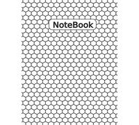 Organic Chemistry Notebook | Hexagonal Graph Paper | 1/2 half inch per hexagon: 8.5X11 IN || 21.59 x 27.94 cm ||