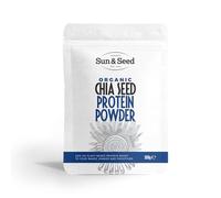 Organic Chia Seed Protein Powder 300g by Sun & Seed - High Protein, High Fibre, Low Fat - Plant-Based Superfood for Shakes, Smoothies, Baking & Cooking - Vegan, Non-GMO, Gluten-Free
