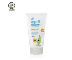 Organic Children's Scent Free Sun Cream SPF30