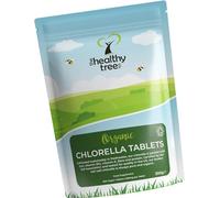 Organic Chlorella Tablets by TheHealthyTree Company - High in Vitamin B12 and E, Iron, Protein and Amino Acids - UK Certified Cracked Cell Wall Vegan Chlorella, 600 x 500mg (300g)