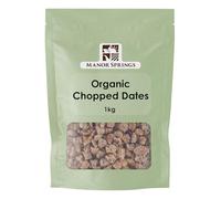 Organic Chopped Dates 1kg by Manor Springs Organic