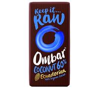 Organic Coconut 60% Raw Chocolate Bar (Ombar) 35g