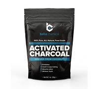 Organic Coconut Activated Charcoal Powder - Food grade, Kosher - Teeth Whitening, Facial Scrub, Soap Making (1 ounce)