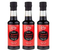 Organic Coconut Aminos - Teriyaki - 150ml - 3 Bottles, Vegan, Naturally Fermented, no-Soy, Low Salt, Non-GM, Gluten-Free