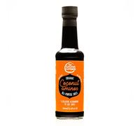 Organic Coconut Aminos - Vegan, Gluten-Free, Raw, Soy-Free, Amino acids, Naturally Fermented, Low Salt, Coconut Seasoning, Soy Sauce Alternative (160ml x1)